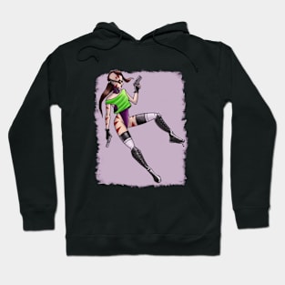 80's Apocalyptic Girl Hoodie